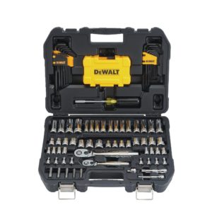 Dewalt 108 piece socket set. Different tools and their uses