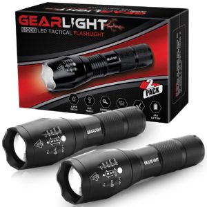 Gearlight LED tactical flashlight. Different hand tools and their uses
