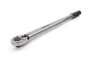 A torque wrench used by carpenters or woodworkers