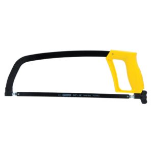 stanley hacksaw with yellow handle