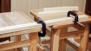 How to clamp timber securely.