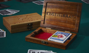 wooden poker box.  cool things to make out of wood